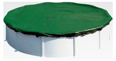 Produktbild von Abdeckplane für Rundpools mit 450 cm Durchmesser - 94 g/m² Winterschutz und Ganzjahresabdeckung