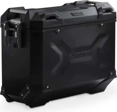 Produktbild von SW-Motech TRAX ADV M - Seitenkoffer. Aluminium. 37 l. Links. Schwarz.