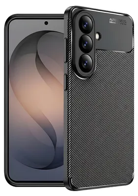 Obrázek produktu pro Techsuit – ochranné pouzdro CarbonFiber s karbonovým designem pro Samsung Galaxy S26 – černé