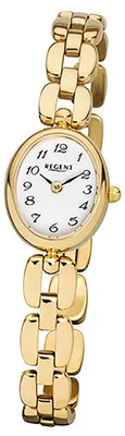 Obrázok produktu pre Hodinky Regent pre dámy, zlaté, elegantné, quartz, analógové, model D3URF968