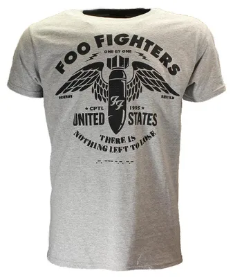 Produktbild von Foo Fighters Schablonen-T-Shirt - XXL