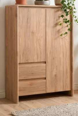 Produktbild von Highboard "Luzern" in Hickory Walnuss 86 x 140 cm