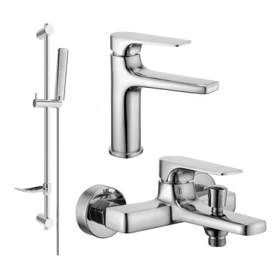 Obrázek produktu pro Mexen Lynx DF72 vanová sada, Chromovaná - 745903DF72-00