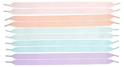 Produktbild von Rico Design itoshii Ripsband Armbänder 10 Stk. 16 mm 33 cm Polyester Pastell