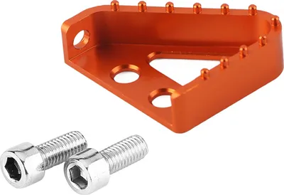 Immagine prodotto di Puntale per pedale freno posteriore moto CNC per RC125/200/390 o 690/990 Arancione