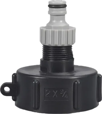 Produktbild von INF IBC Adapter aus Kunststoff - Anschluss für Schläuche 3/4 Zoll
