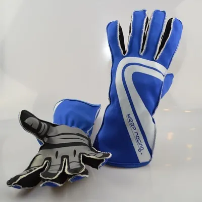 Produktbild von GRIP ULTRA Kart Handschuhe, blau, Größe 5