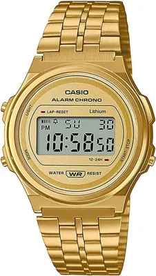 Produktbild von Uni-Uhr Casio A171WEG-9AEF Gold (Ø 37,5 mm)