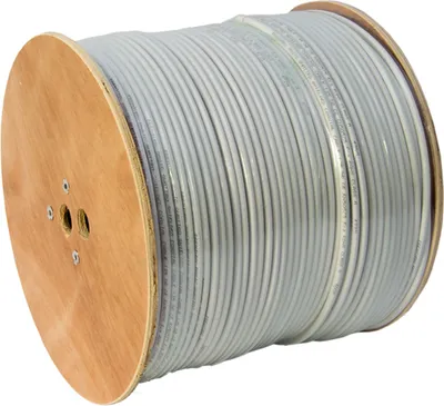 Produktbild von PremiumX 500m BASIC Koaxialkabel 135dB 4-fach CCS SAT Kabel Antennenkabel
