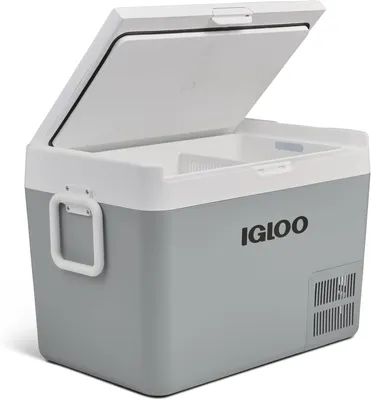 Immagine prodotto di Frigorifero portatile compattabile da 59 litri, a 12/24 V e 230 V, per veicoli e campeggio