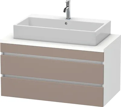 Image de Duravit DuraStyle meuble sous-lavabo pour console, 2 tiroirs, 1000mm, DS531904318