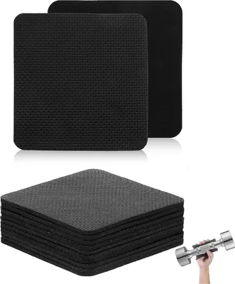Produktbild von 20 Stück Griffpolster Gewichtheben Neopren Workout Pads für Bodybuilding Fitness Krafttraining Alternative für Trainingshandschuhe Schwarz