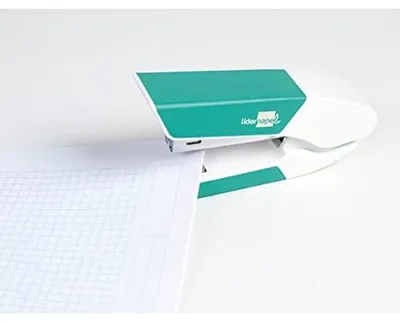 Image de Reliure Liderpapel avec agrafeuse et boîte de 1000 agrafes 22/6 ou 24/6