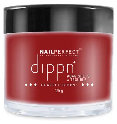 Zdjęcie produktu dla NailPerfect Puder Akrylowy Perfect Dippn' Dippn' Powder #048 She's A Trouble