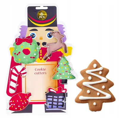Produktbild von Edelstahl-Keksausstecher Set 6 Stück für Kinder