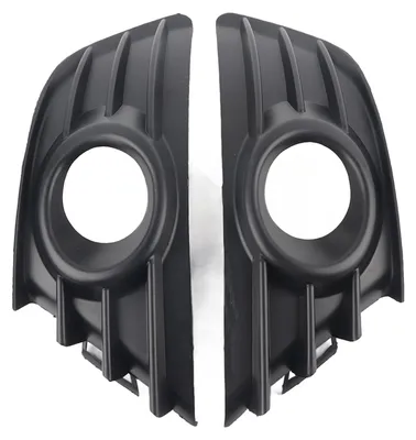Immagine prodotto di Coppia griglia paraurti anteriore fendinebbia colore nero per Citroen C4 2004-2008