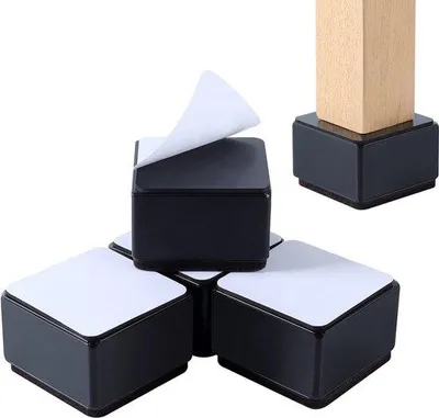 Produktbild von Famanu Möbelverhoger 5 cm - Set von 4, für runde Möbelbeine
