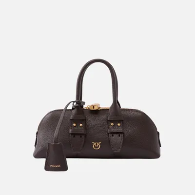 Zdjęcie produktu dla PINKO torebka damska Bowling Bag Horizontal brązowa