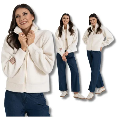 Produktbild von Moraj Damen Sweatshirt – Ecru, Größe 2XL/3XL, bequem