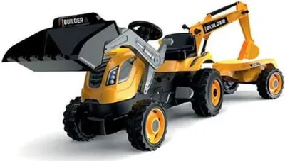 Immagine prodotto di Smoby Costruttore di trattori Max+rimorchio