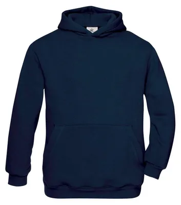 Immagine prodotto di B&C - Felpa con cappuccio per bambini FK2553 (104) (blu navy)