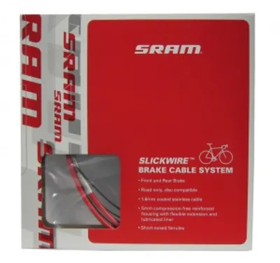 Produktbild von Sram Slickwire Road Schaltzugset Weiß,Schwarz 5 mm Weiß,Schwarz 5 mm