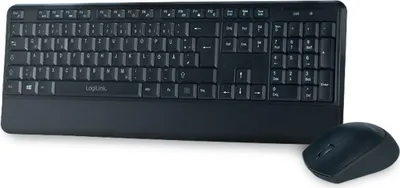 Produktbild von LogiLink 2.4GHz flache Funk Tastatur & Maus Set, USB, DE