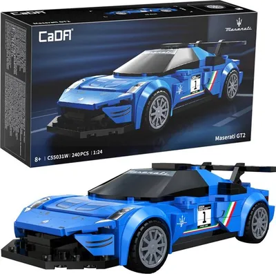 Immagine prodotto di Mattoncini da costruzione ALMARINA - Maserati MC20 GT2 - 240 pezzi C55031W