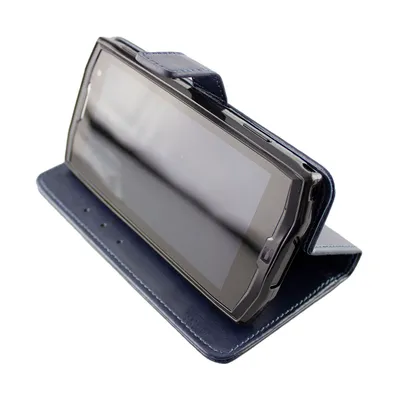 Obrázok produktu pre caseroxx puzdro na mobilný telefón kompatibilné s Crosscall Core-M4 / M4 Go Wallet Case v modrá