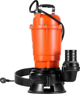 Produktbild von Schmutzwasserpumpe Tauchpumpe - 550 W - Gusseisen-Gehäuse - Fördermenge 18.000 l/h - Auslass 5,08 cm - Förderhöhe 10 m - Für Keller, Pool, Teich, Garten