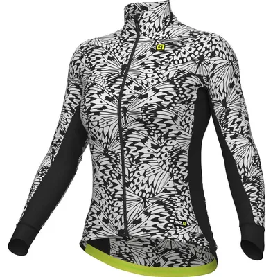 Immagine prodotto di Maglia da ciclismo Alé Damen, modello Papillon, colore grigio, taglia XS