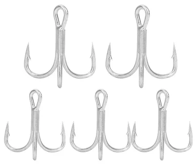 Produktbild von Drievoudige Angelschnur - Robuste und Scharfe Vishaak - 10 Stück 1/0