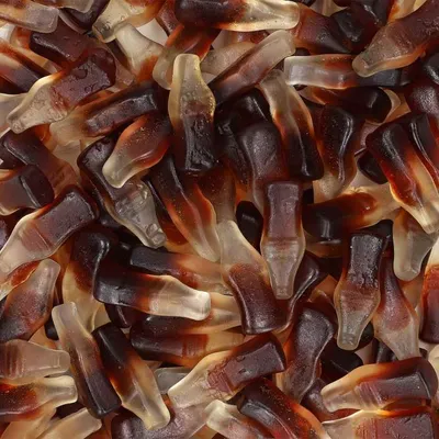 Produktbild von Frisia Fruchtgummi Colaflaschen ohne Zucker mit Stevia gesüßt 1500g