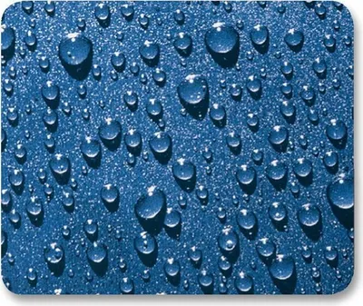 Image de Allsop Canvas Mouse Pad - Goutte de pluie bleue 05494