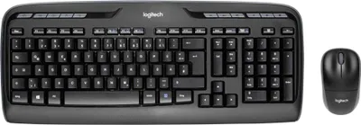 Immagine prodotto di Logitech Wireless Combo MK330 - Set tastiera e mouse - Senza fili - 2,4 GHz - Tedesco