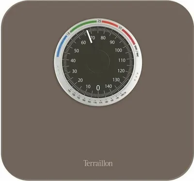Produktbild von TERRAILLON Personenwaage Mechanisch Großes Ziffernblatt BMI Anzeige Max 28 00 Körperwaage