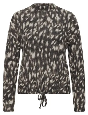 Produktbild von Street One LTD QR printed soft shirt w.dr Black 44