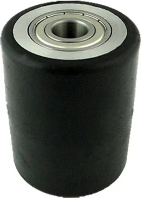 Produktbild von Rolle für Palettenwagen Hubwagen d=80mm Breite 100mm, mit Kugellager (RAG-80-100)
