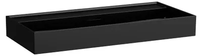 Image de LAUFEN Kartell lavabo à encastrer, sans trou pour robinet, avec trop-plein, 1000x460mm, H8103377161091
