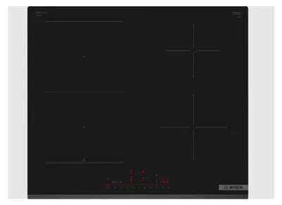 Immagine prodotto di Piano cottura in vetroVetroceramica da 60 cm 4 fuochi 6900w nero Bosch PVS63KHC1E