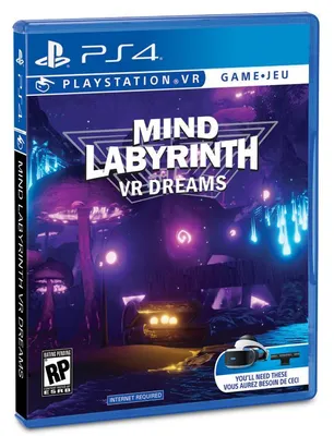 Produktbild von Oxygene Media Mind Labyrinth VR Dreams, PlayStation 4, E (Jeder), Physische Medien, Virtual Reality (VR)-Headset erforderlich