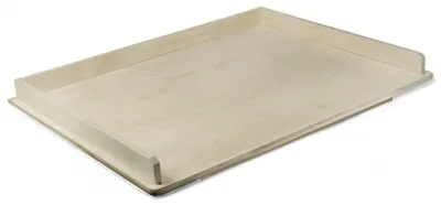 Image de Planche à pâtisserie en bois de bouleau multicouche avec rebord alimentaire, idéale pour les orecchiette, les gnocchi et les cicatelli, 65 x 50 cm