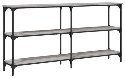 Obrázek produktu pro vidaXL Konzolový stolek Grey Sonoma 150x29x75 cm Dřevěné konstrukce