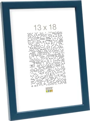 Immagine prodotto di Cornice in legno Deknudt S41J 20x30 cm blu