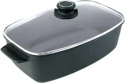 Zdjęcie produktu dla Gastrolux brytfanna z pokrywką, 38x22x16cm bez indukcji 800