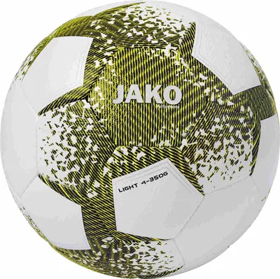 Produktbild von Jako Performance Trainingsball Lightball - 2308 702 Weiß - Weinrot - Orange, Farbe:weiß/schwarz/soft yellow-350g, Accessoires:4