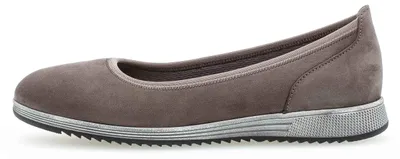 Produktbild von Gabor Casual Ballerinas in Übergrößen Grau 64.110.19 große Damenschuhe