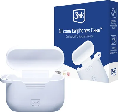 Zdjęcie produktu dla Apple Airpods Pro 3 – silikonowe etui Airpods 3Mk, białe