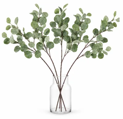 Obrázok produktu pre Umelé eukalyptové vetvičky, 69 cm, šalvia, 4 kusy