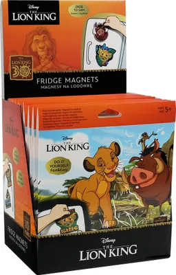 Obrázek produktu pro Magnes na lodówkę Lion king 1szt.mix